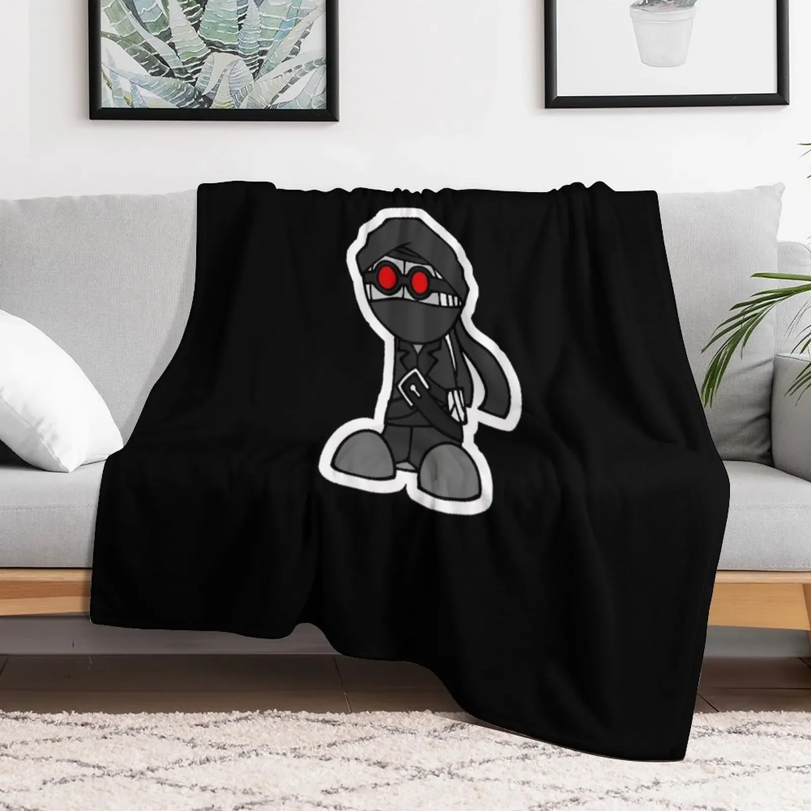 Madness Combat Hank J. W Throw Blanket Soft Breathable Blanket for Night Sleeping