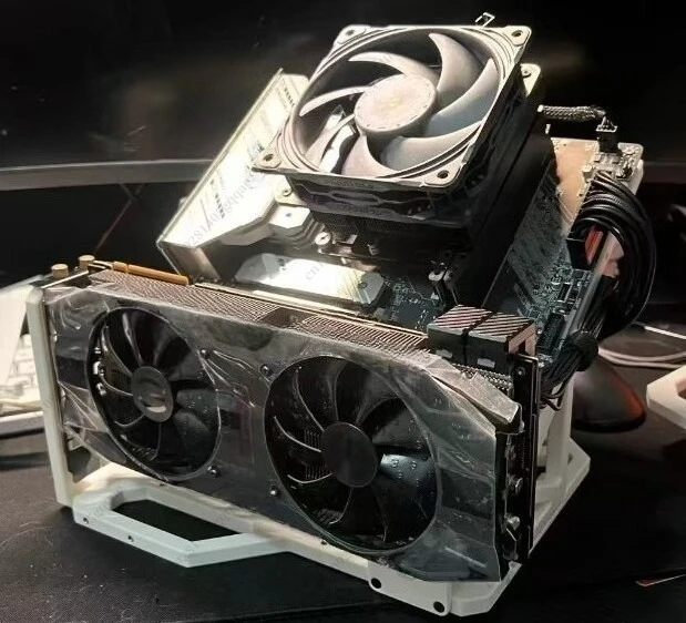 Offenes Computergehäuse für PC MATX ITX Mini ITX Maßgefertigtes 3D-Druck Computergehäuse – Detail 5