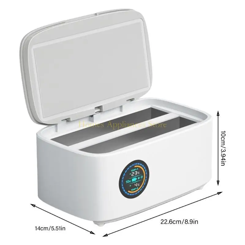 D0AB Insulinkühler Box Insulin Stift Reisekühler Mini Kühlschrank Hülle Diabetiker Kühler tragbarer Auto Insulinkühler Box