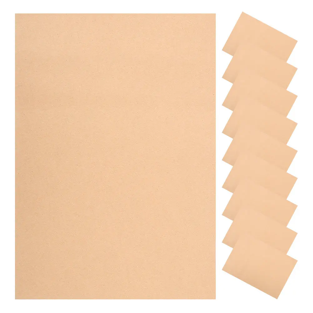 10Pcs Braille Learning Supplies Braille Writing Paper Sheet Teaching Aid Practice Tool Clear Writing Paper for Blind