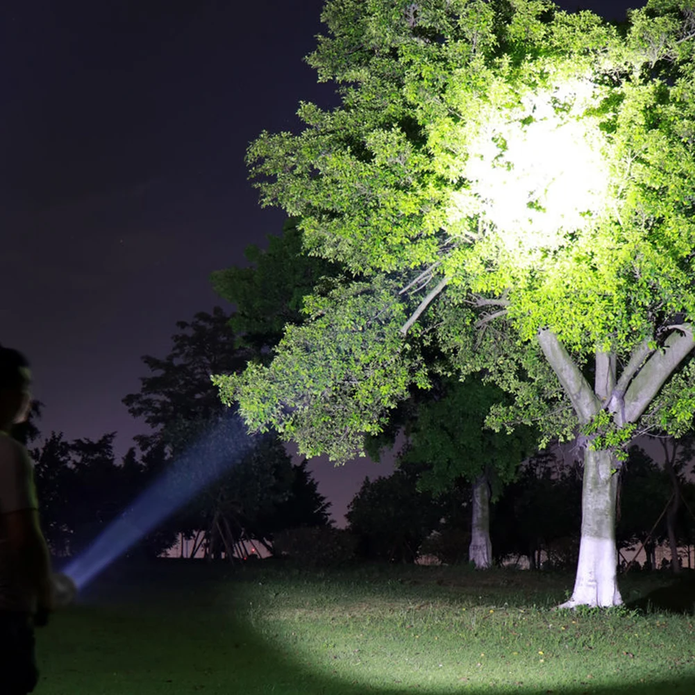 IPX 4 Waterproof Flashlight Portable Multi-Function Light 4 Light Mode USB Charging LED Work Light for Camping Car Repairing