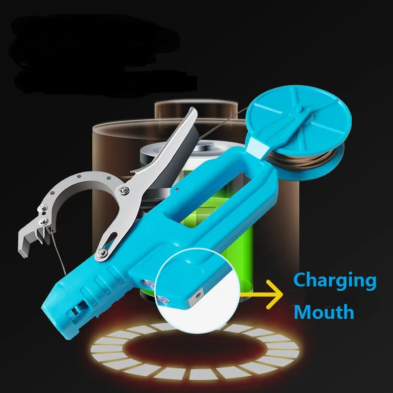 2025年農業用携帯園芸植物野菜草テープツール結束機枝機械結束電動結束機