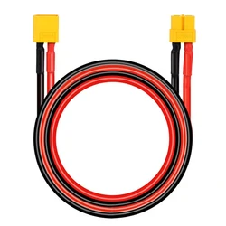 Amass XT60 12AWG Parallel Battery Connector Male/Female Cable Dual Extension 40cm/60cm Silicone Wire for RC Battery Motor