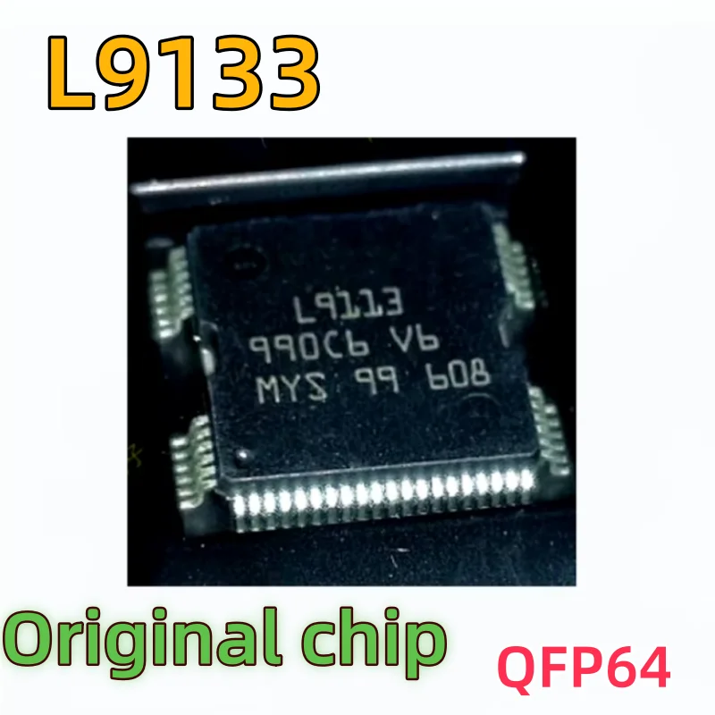 5Pcs/Lot Original L9113 QFP64 Automotive computer board power supply fueinjection integrated chip Module IC Chip