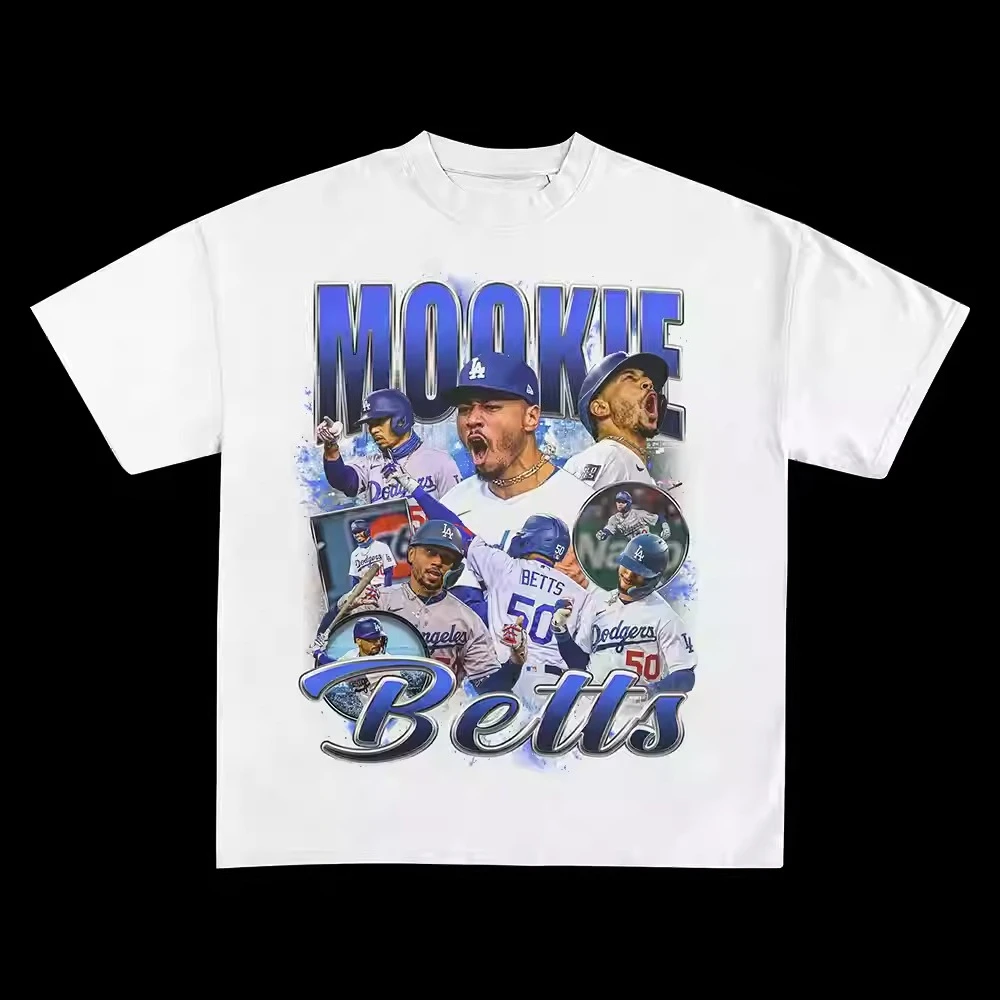 

2025 Mookie Bates Dodgers Vintage Cotton Short Sleeve Men T Shirt Clothing. Vintage Cotton Short Sleeve Men T Shirt Clothing