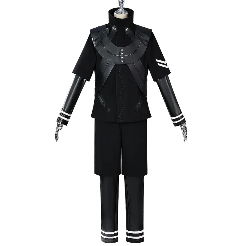 

Kaneki Ken Cosplay Fantasia Costume Disguise for Adult Men Women Uniform Top Pants Anime Outfits Halloween Carnival Clothes jk;6