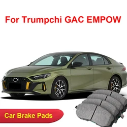 For Trumpchi GAC EMPOW 2021-2024 Accessories Car Brake Pads Ceramic Front Rear Wheel Brake Blocks