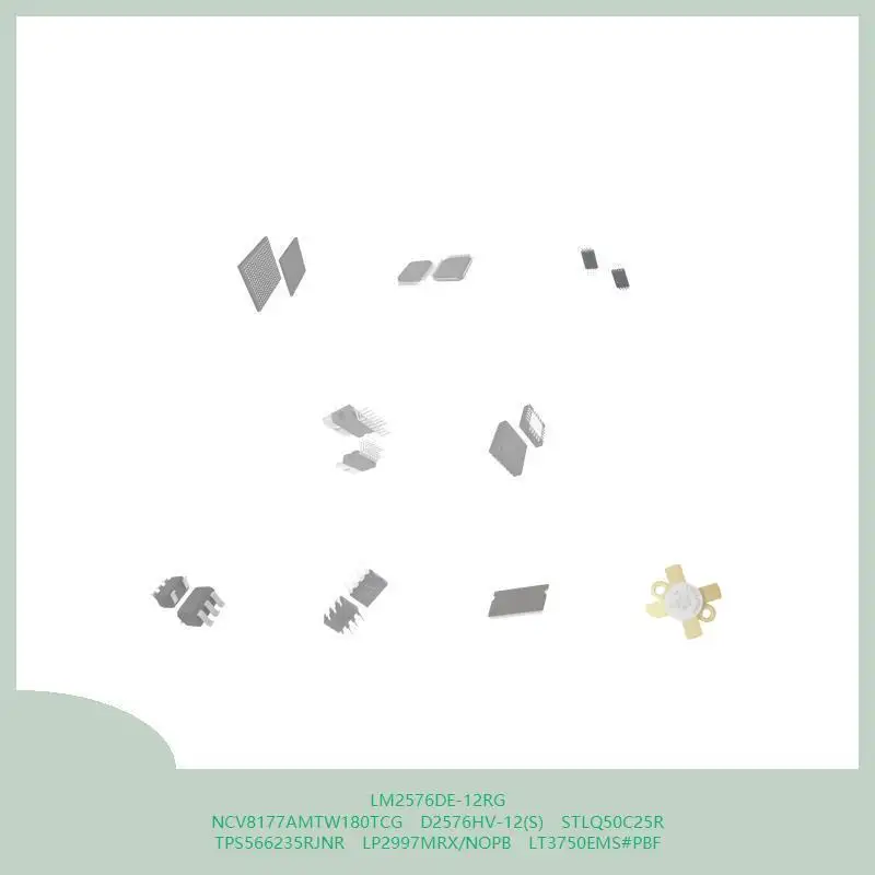 

LM2576DE-12RG NCV8177AMTW180TCG D2576HV-12(S) STLQ50C25R TPS566235RJNR LP2997MRX/NOPB LT3750EMS # ПБФ