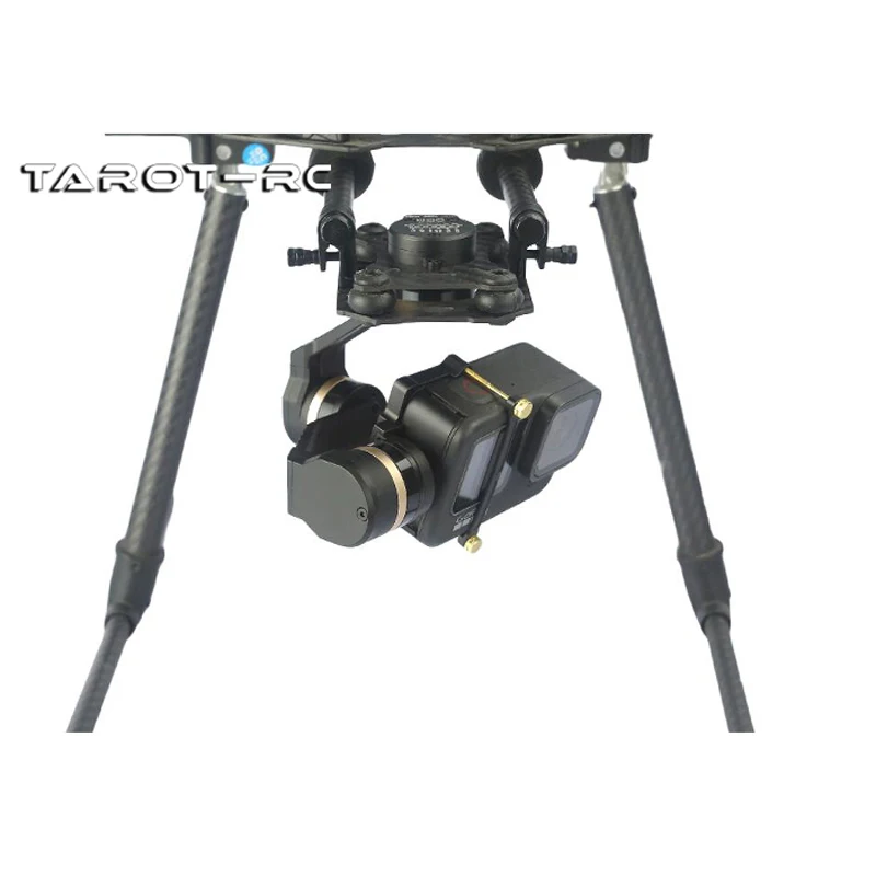 Tarot TL3T06 for  Hero9 3D Metal 3-Axis Brushless Gimbal PTZ Stabilizer for FPV System Action Sport Camera