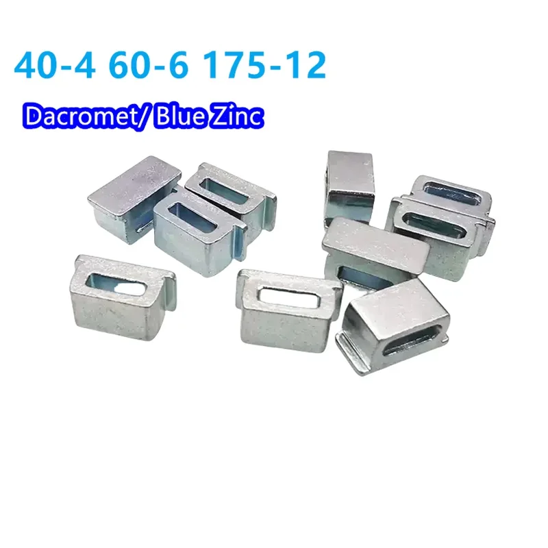 TD Square Suspension Nuts Riveted Wire Fasteners Right Angle Connection Nuts Cable Collation Fixtures