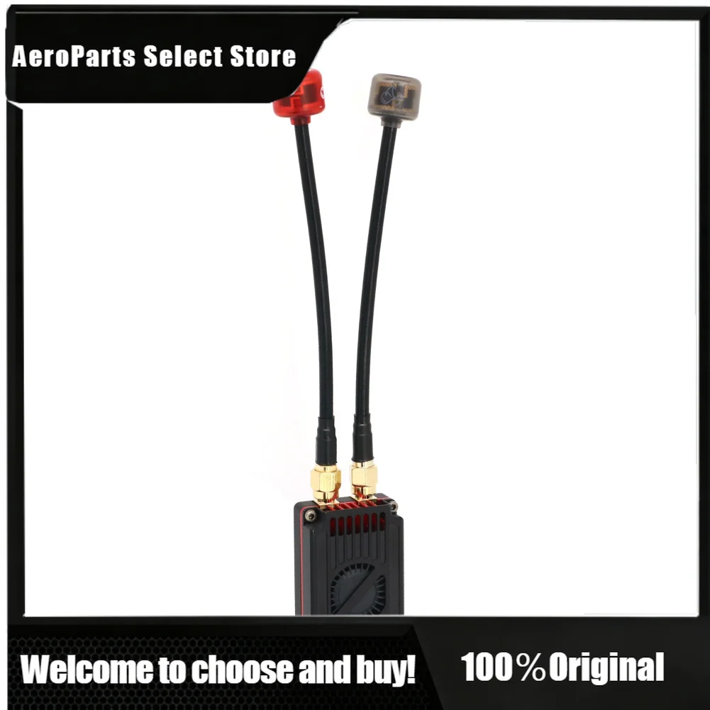 APStoreDual-Frequency 4.9G/5.8G Video Transmitter For RC FPV Long Range Dr-one 2.5W VTX 8+48CH Channel IRC Tramp Protocol Metal