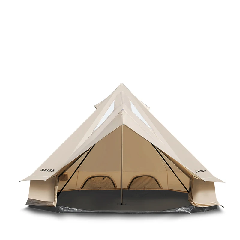 

Luxury Mongolian outdoor 4 season oxford glamping tent waterproof yurt tent bell for camping