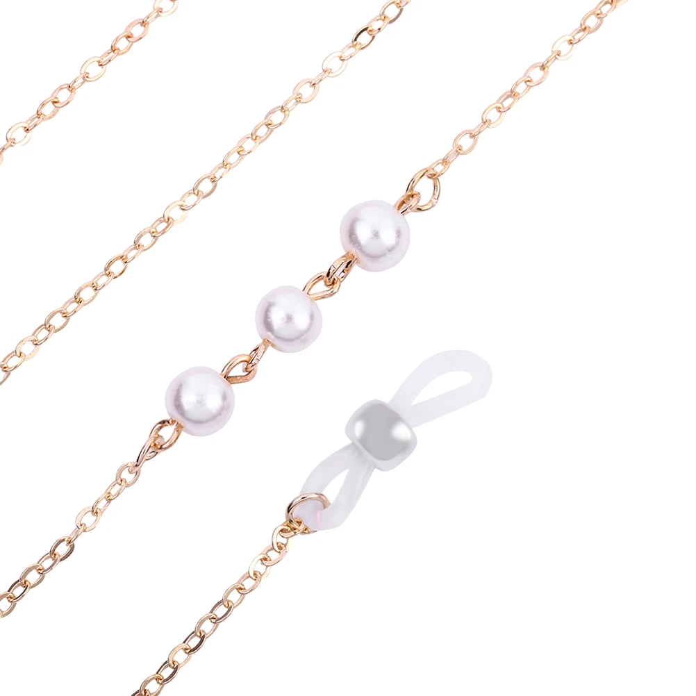 

Golden Metal Eyeglasses Chain Anti-Slip Sunglasses Retainer Neck Holder Cord For Running Hiking Sports Spectacles Chain