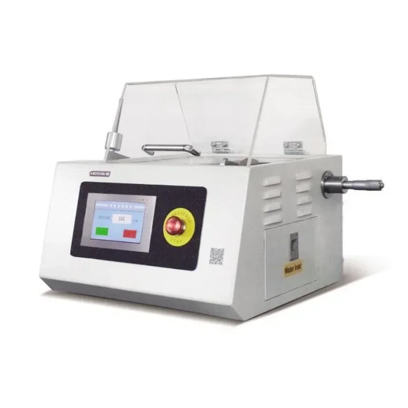 DTQ-5 low-speed precision cutting machine ultra-thin specimen cutting thickness adjustment accuracy of 0.01mm.