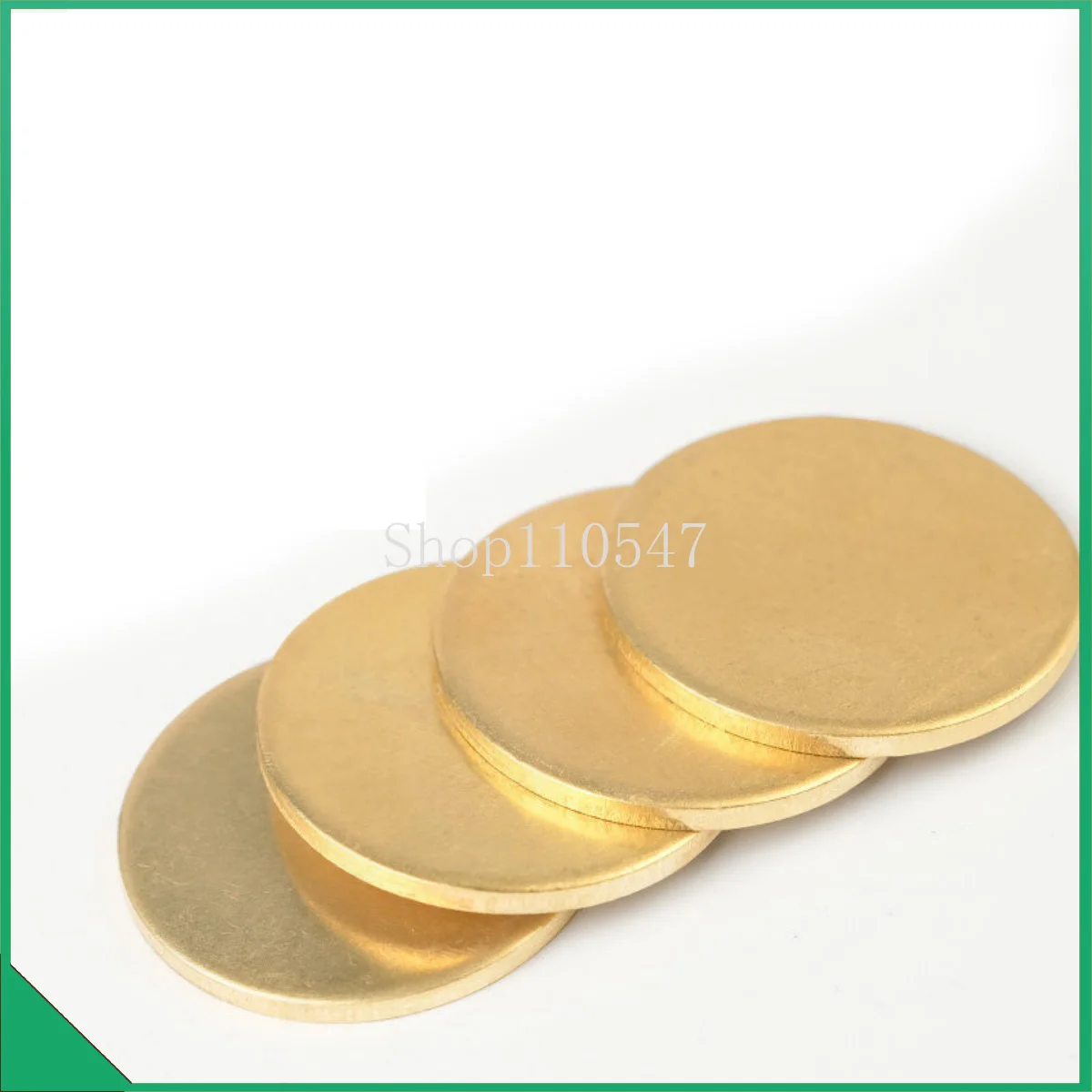Brass Sheet Round Solid Disc Yellow Plate Thick 0.3-8mm H62 Disc Dia Circular Brass Plate Thin Brass Circular Plate Sheet