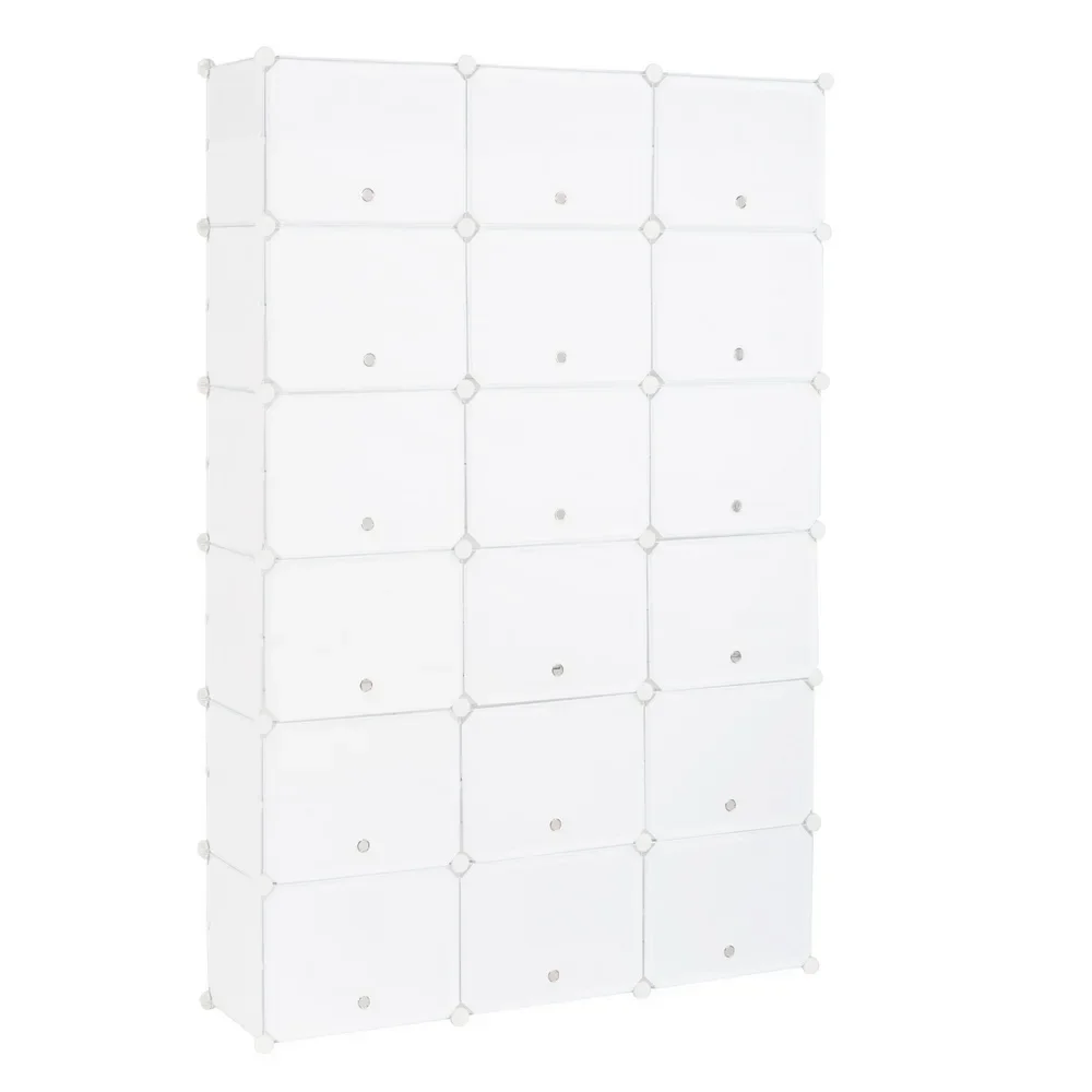 

12-Tier Portable 72 Pair Shoe Rack Organizer 36 Grids Tower Shelf Storage Cabinet Stand Expandable for Heels, Boots, Slippers
