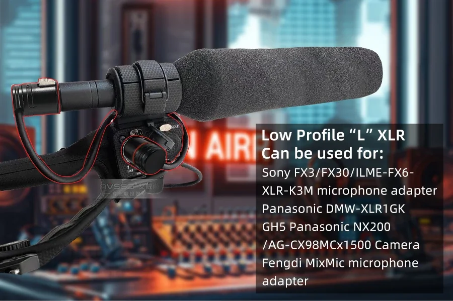 Flaches 3-Pin XLR-Verbindungskabel mit Rechtwinkligem L-förmigem Stecker für Mikrofon, Mischpult, Verstärker, Professionelle Audioleitung, Stecker auf Buchse – Detail 8
