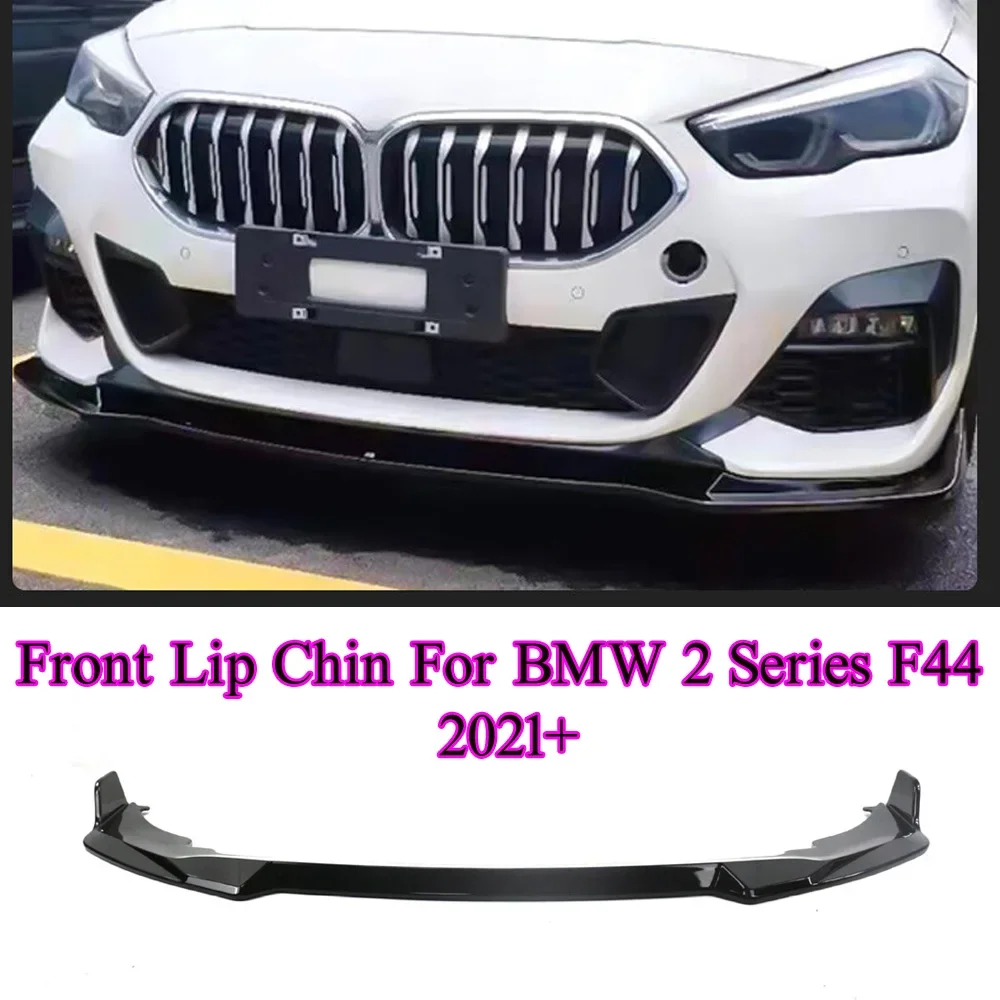 

Front Lip Chin For BMW 2 Series F44 2021+ Spoiler Bumper Splitter Diffuser Body Kit Auto Accessories High Quality ABS Material