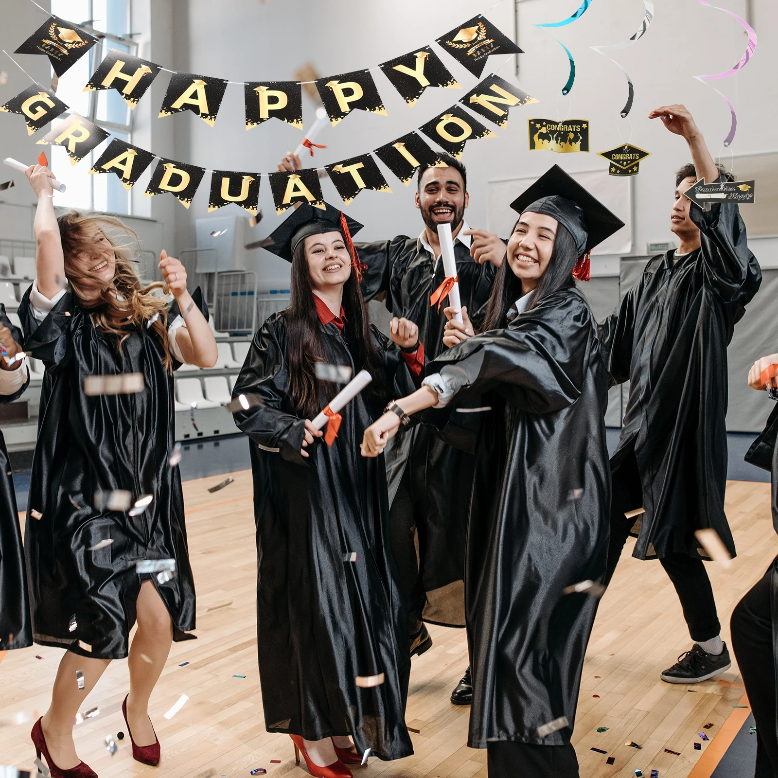 

Graduation Party Cups Table Decor Streamers Classy Dinnerware Graduation Party Supplies Plates Ceremony Supplies