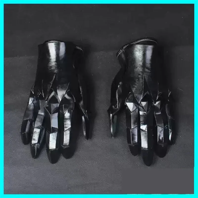 

CyGenshin Impact Argenti косплей панк перчатки реплика реквизит панк механическая рыцарь доспехи ретро косплей реквизит Хэллоуин Рождество