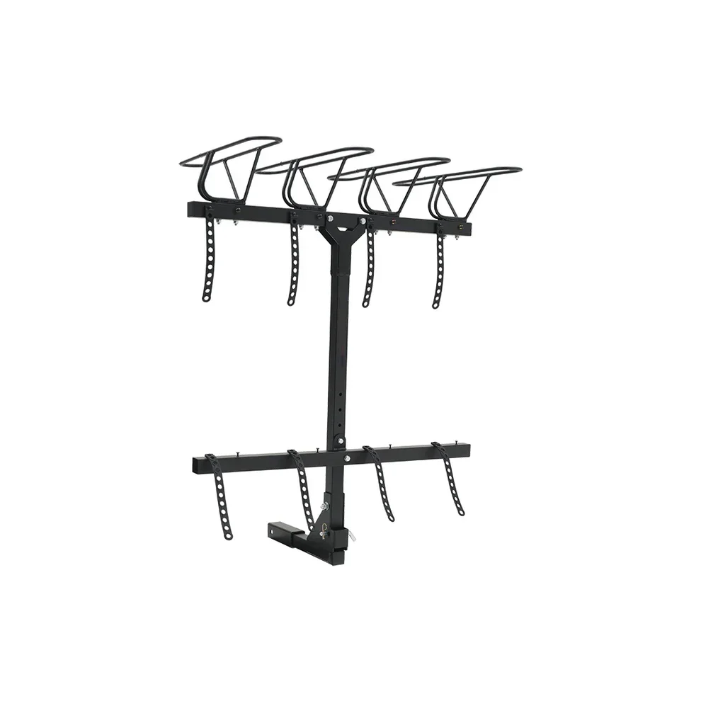 outdoor suspended steel frame bicycle storage rack vertical