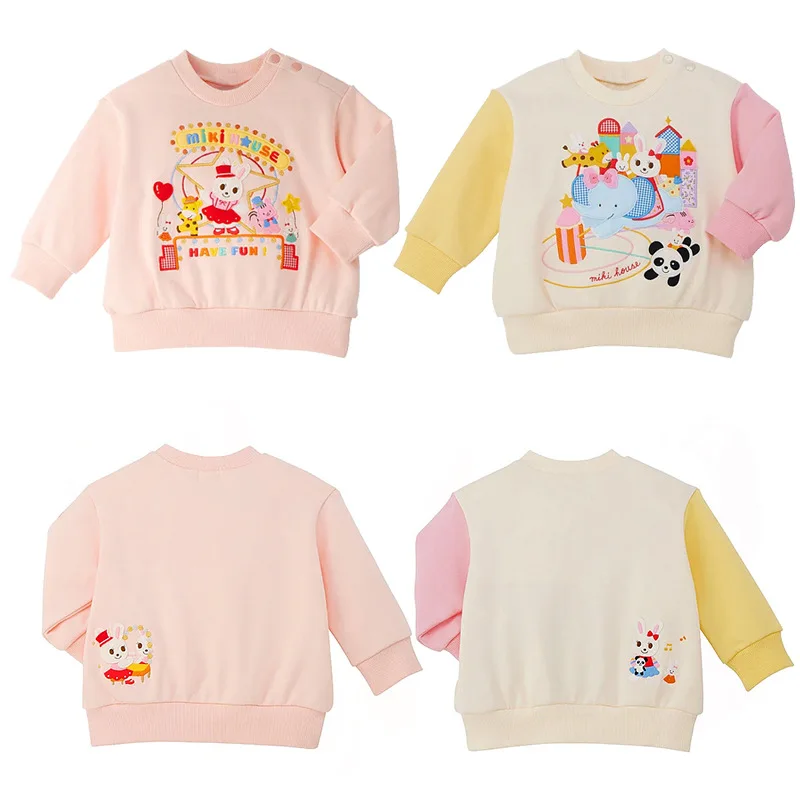 

Толстовка с изображением маленького кролика, слона и зоопарка, осенне-зимняя новая милая женская толстовка с длинными рукавами и цветными блоками с изображением сокровищ