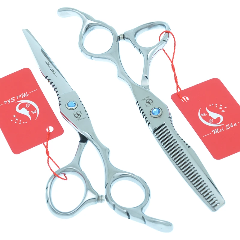 

Meisha 6 inch Professional Salon Hair Scissors Japan Steel Hairdressing Cutting Shears Barbeshop Thinning Styling Tools A0117A