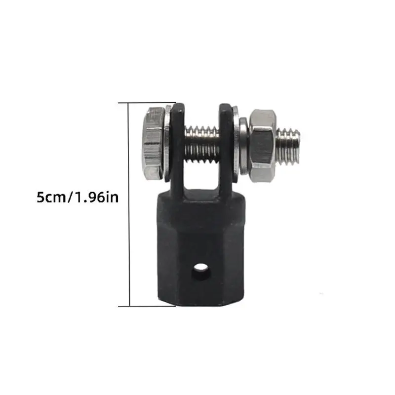 1 2 Inch Scissor Jack Adapter Steel Drill Wrench for Fast Tire Changing DIY Car Repair Garage Tool Kit