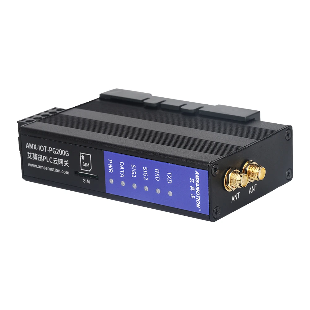 AMX-IOT-PG100G AMX-IOT-PG200G 4G Gateway PLC Remote  Control Module Wireless Download and Debugging Cloud Configuration