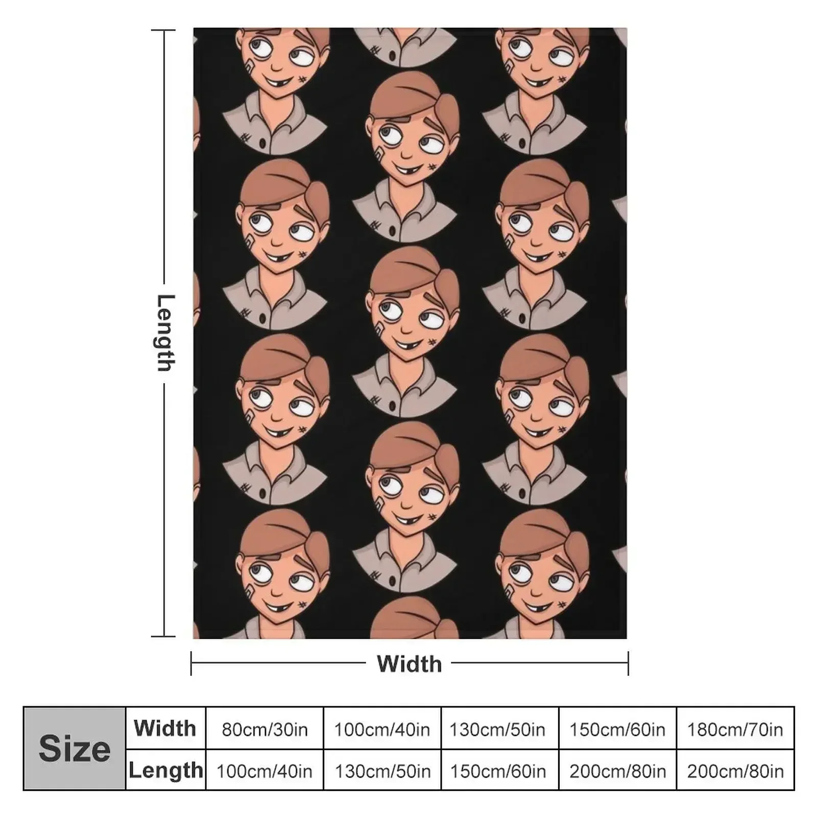 moral orel Throw Blanket Luxury Designer valentine gift ideas Luxury Brand Weighted Blankets