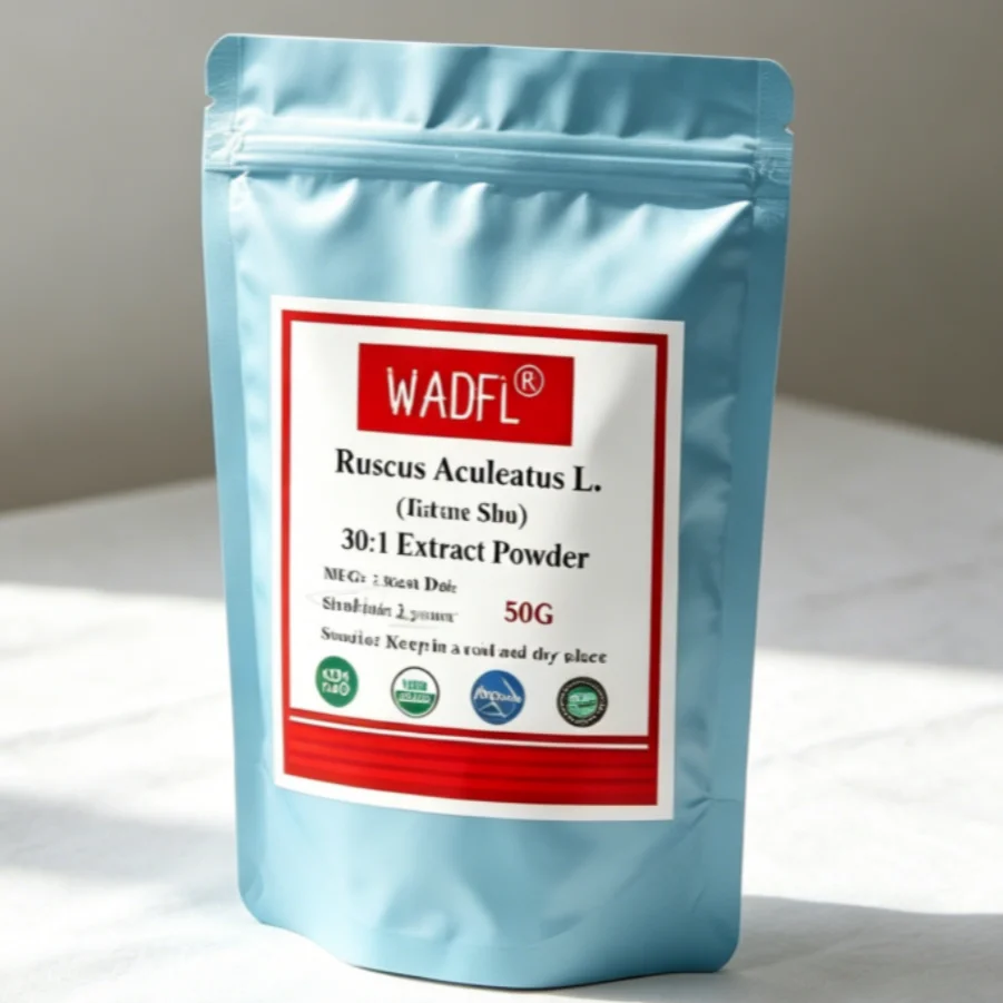 

Fast Global Shipping Dried Powder Extracto from Ruscus Aculeatus L. with Aluminum Foil Bag Packaging