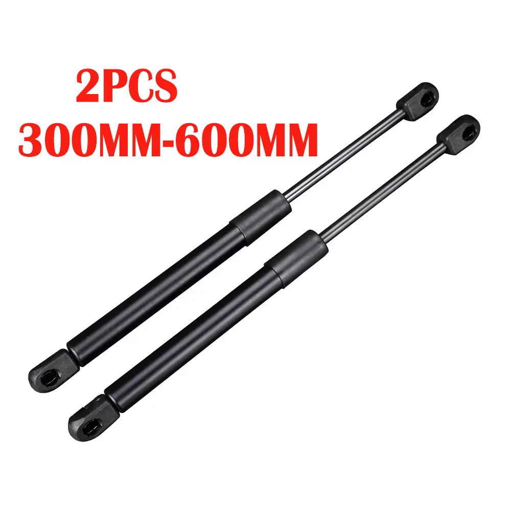 2PCS 300N Gas Spring Universal Shock Absorber Hydraulic Lift Support Strut Bar For RV Bed Car Machine Furniture 300MM-600M A+A