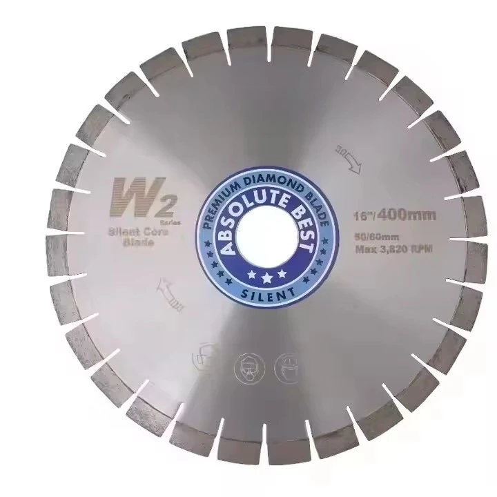 

18''/450mm W2 Silent Granite Cutting Disc Diamond Saw Blade Cutting For Granite Stone Diamond Cutting Wheel Disc For Granite