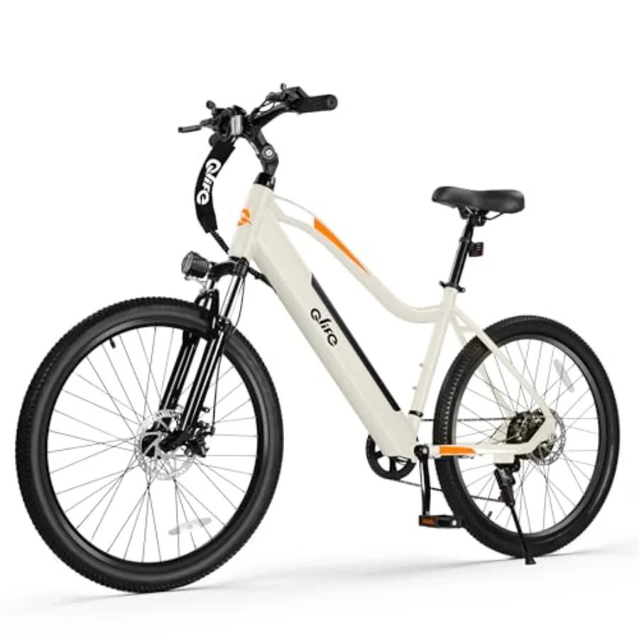 

Electric mountain bicycle for adults, aluminum alloy frame, black, 25MPH speed, 40-mile range, removable battery, 1200W peak mo