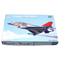 Trumpeter 01644 1/72  PLAAF J10 J-10 J-10S Fighter Aircraft Military Plastic Assembly Model Handcraft Toy Gift Building Kit