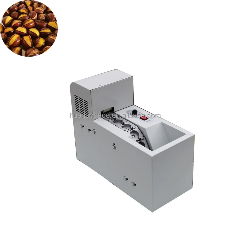 

Electric Chestnut Shelling Machine Hazelnut Cutting Machine Commercial Chestnut Peeling Machine Chestnut Peeler