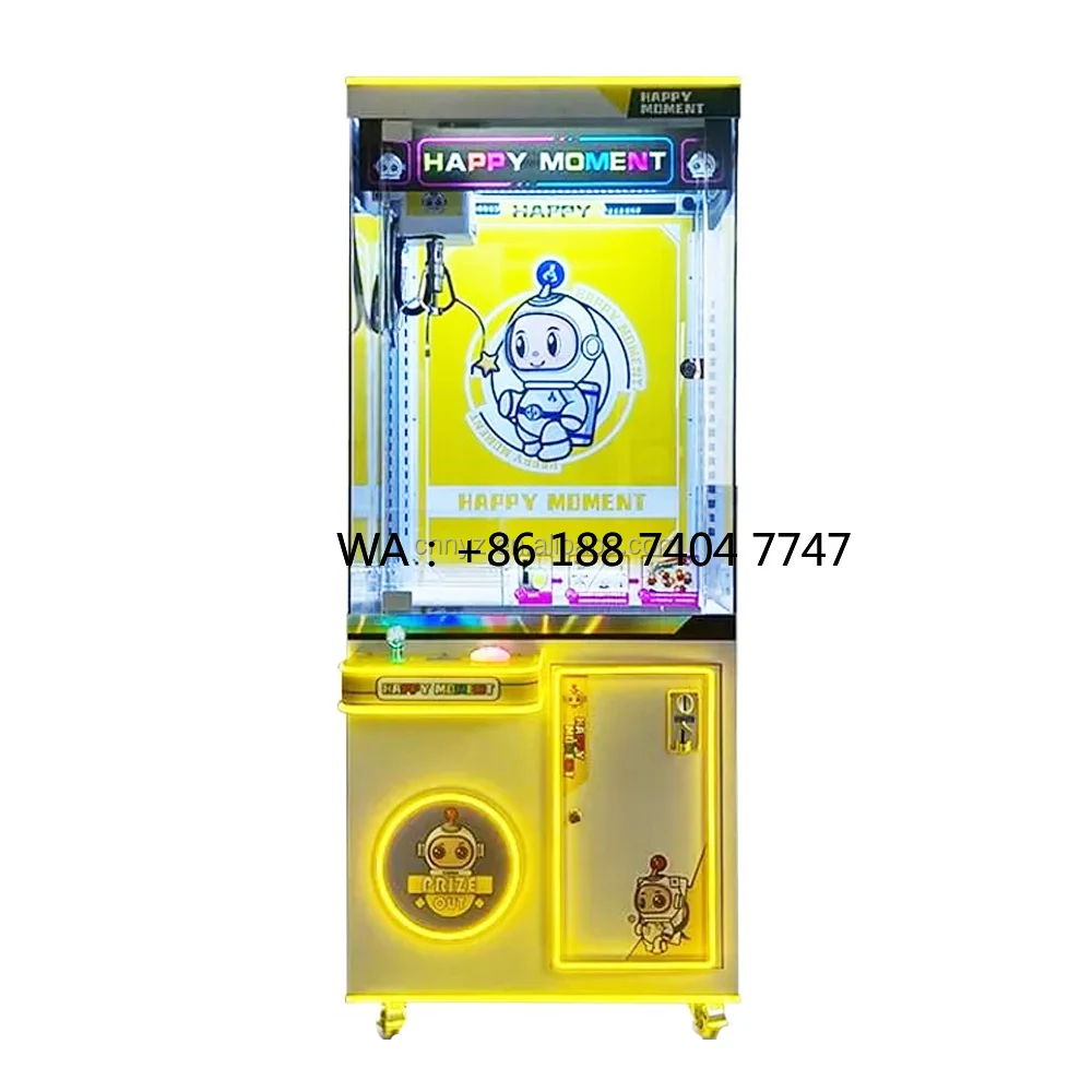 

Custom Design Style High Profit Arcade Game Facility Key Catcher Claw Crane Machine for Small Business