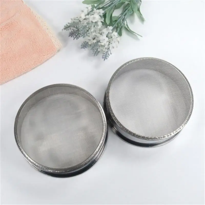 304 Stainless Steel Ultra-fine 60 &40 Mesh Filter Kitchen Mesh Flour Sifter Sieve Sifters Shakers Mesh &Sugar Powder Baking Tool