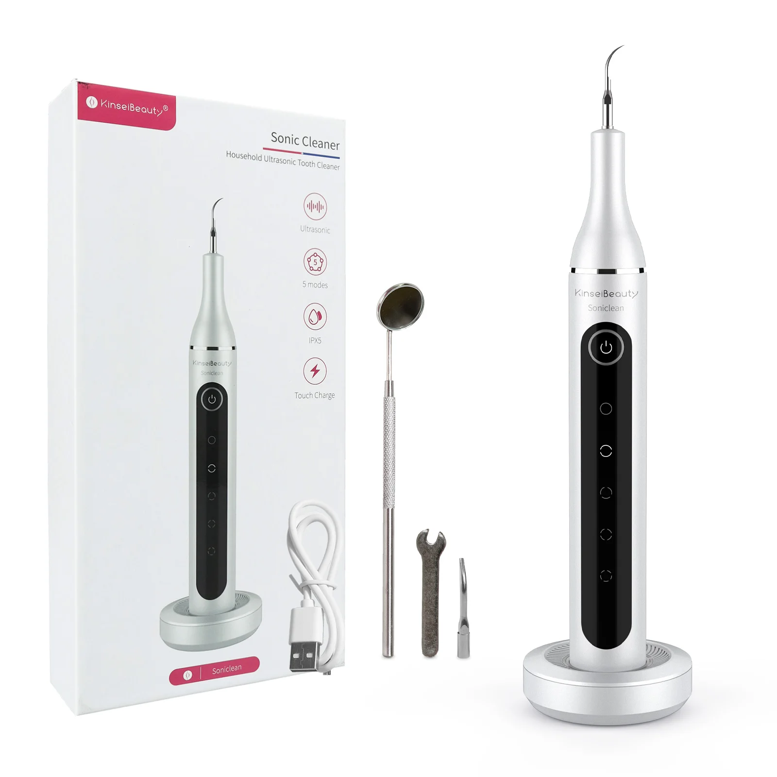 Ultrasonic Scaler ทันตกรรมฟัน Tartar คราบฟันแคลคูลัส Remover