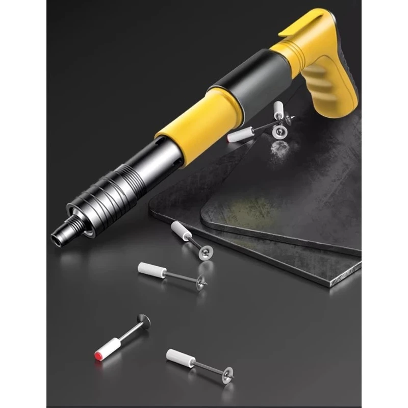 

Nail gun ceiling integrated air nail concrete special mini muffler new nail gun