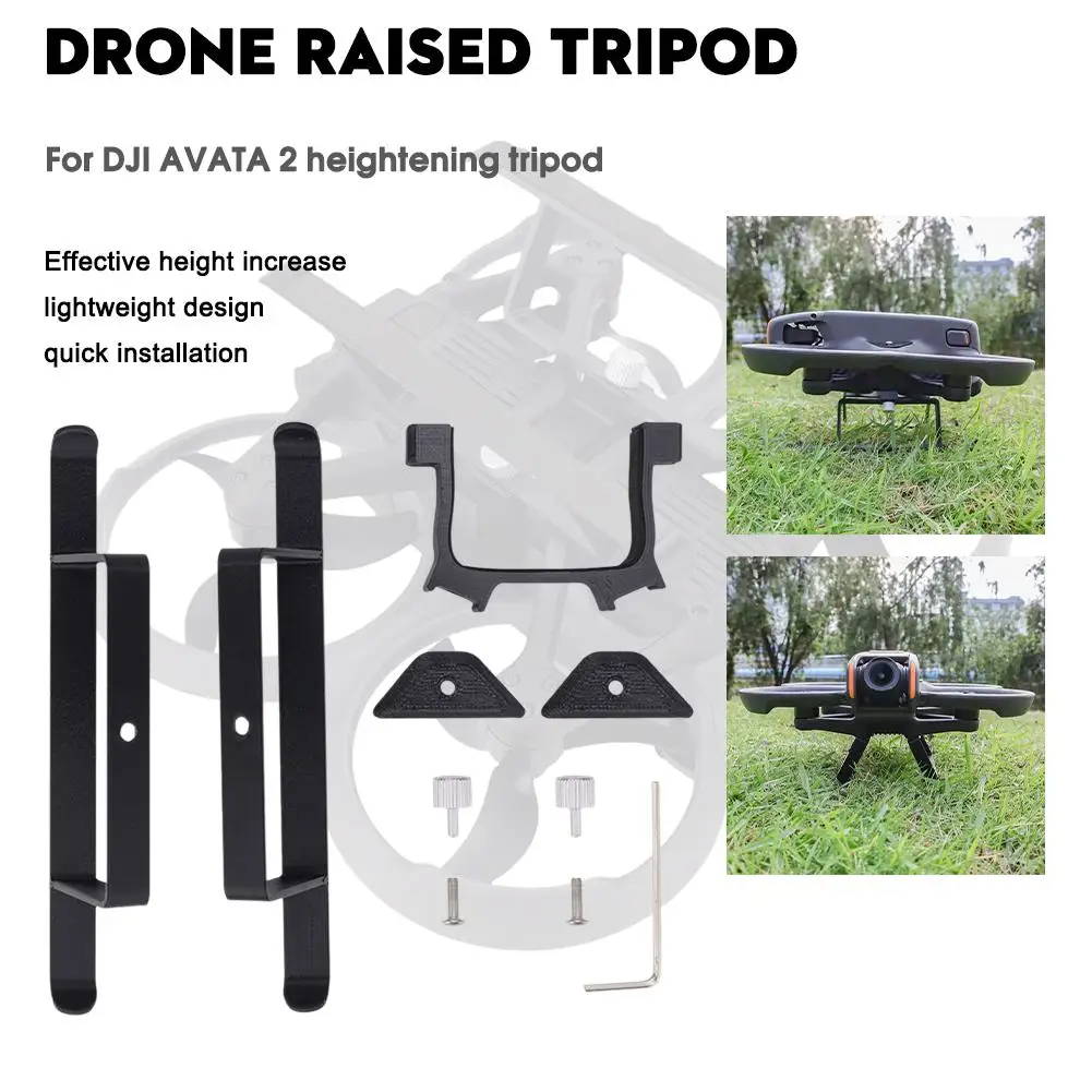 Trípode elevador Uav, cabezal de cámara aérea, soporte anticaída, máquina cruzada, accesorios de elevación ligeros portátiles para dji AVA M7V5