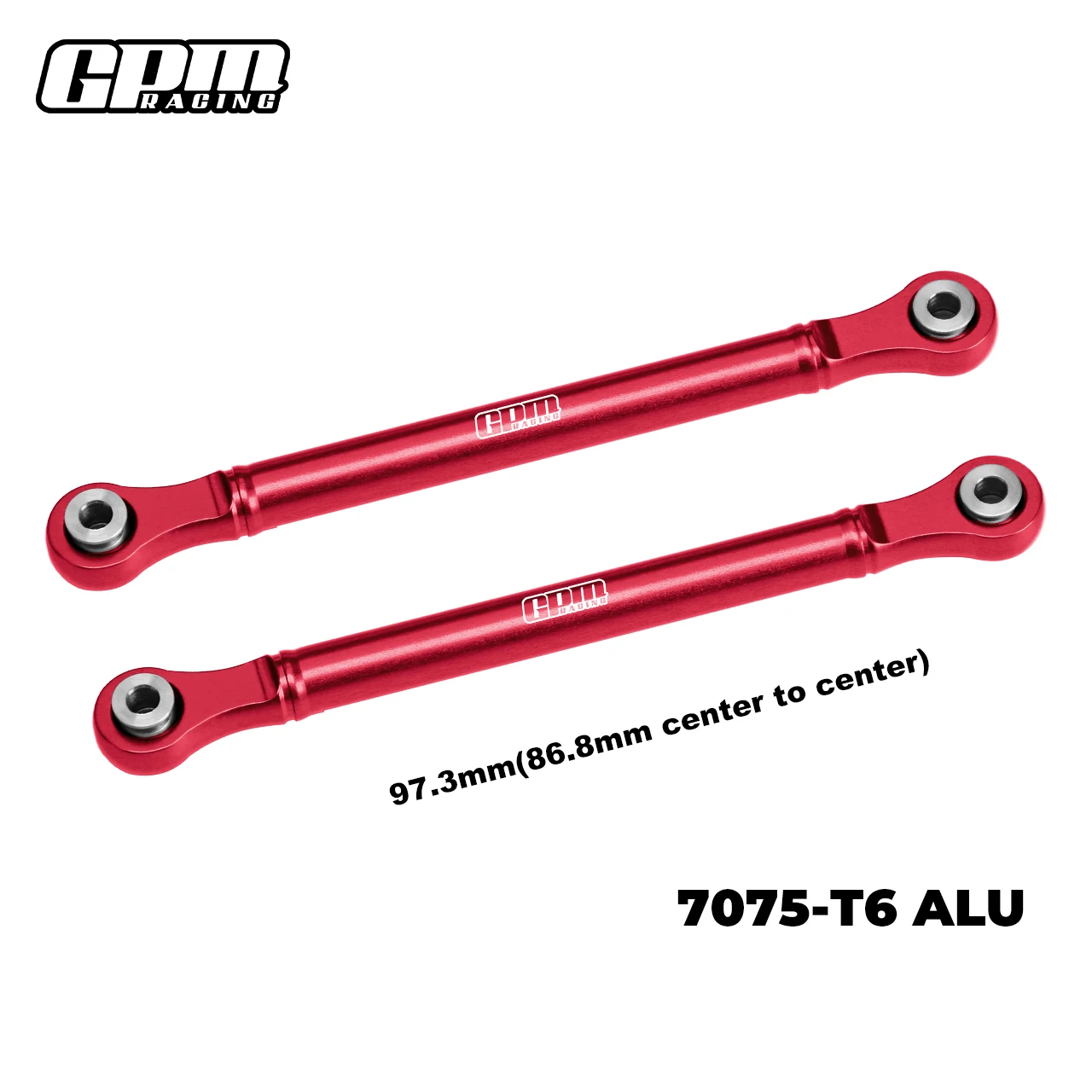 GPM 7075 Alloy Front Steering Toe Links for TRAXXAS 1/8 JATO 4X4 VXL 9027 - Upgrade Racing Car Parts