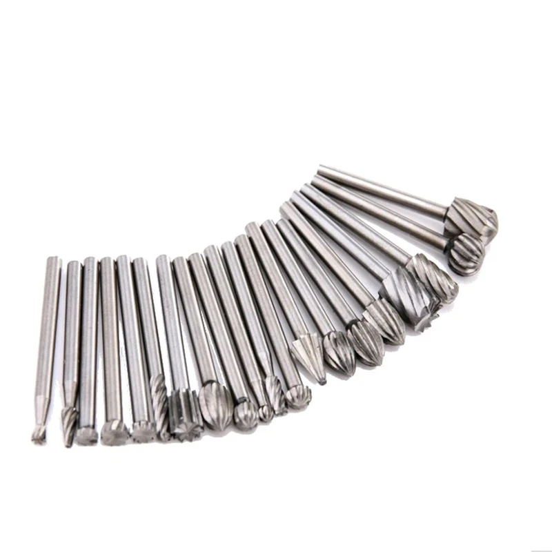 45Pcs Diamond Engraving Accessories Set HSS Circular Saw Blade Set Routing Bit For Dremel Drill Bit Rotary Accessories