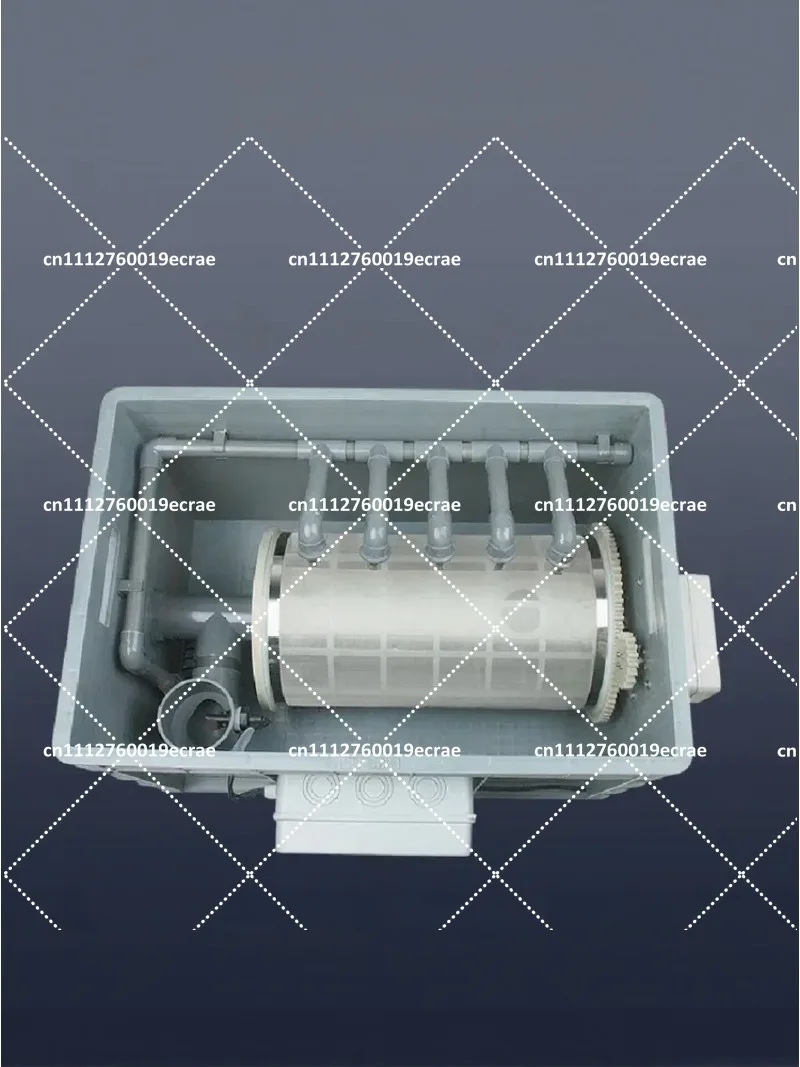 Automatic Backwash Drum Microfilter for Koi Fish Pond Filtration and Circulation Equipment