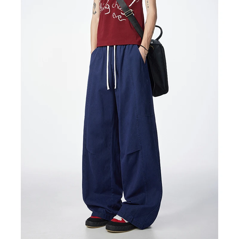 

Мужские модные брюки для активного отдыха: простые, удобные, универсальные, на все сезоны, свободные, прямые, широкие штанины