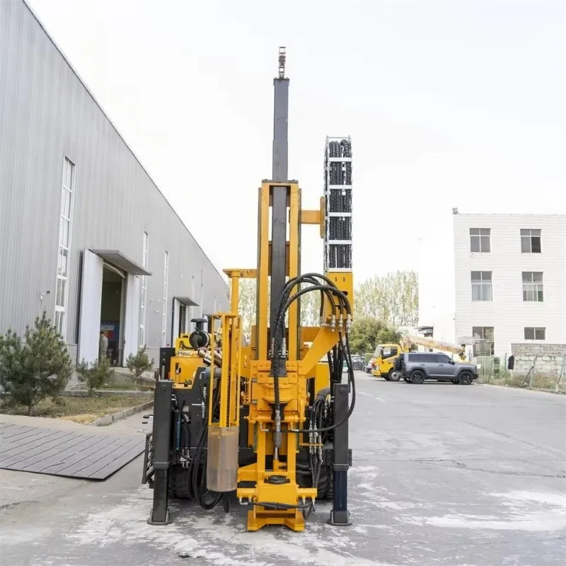 Fully Hydraulic Core Drilling Rig 250M Wireline Mud Pump Hard Rock Mining Geological Prospecting Rig