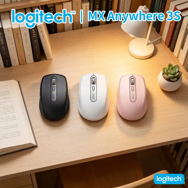 Creator MX Anywhere 3S - 8K DPI, MagSpeed Scroll, USB-C Fast Charge, Ideal for Flyer Design & Retail Work