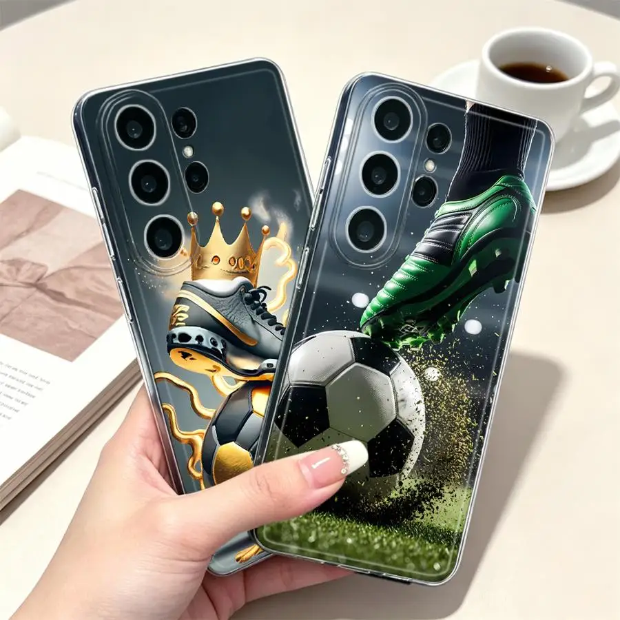 Shoe Crown Phone Cover Case for Samsung Galaxy S26 S23 Ultra S25 Edge Note 20 Ultra 10 S22 FE S24 S21 S20 Plus
