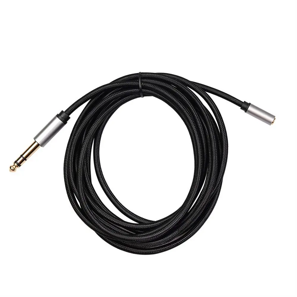 

Jack AUX Converter Microphone to 3.5mm Female 6.35 Male Audio Cord Microphone Recording Adapter AUX Cable Converter Aux Cable