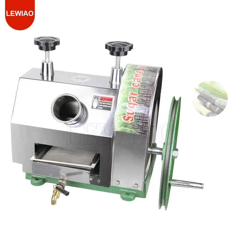 Small Commercial Manual Sugarcane Juicer Sugar Cane Juice Extractor Squeezer Slag Juice Separation